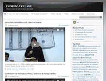 Tablet Screenshot of espiritoverdade.com.br